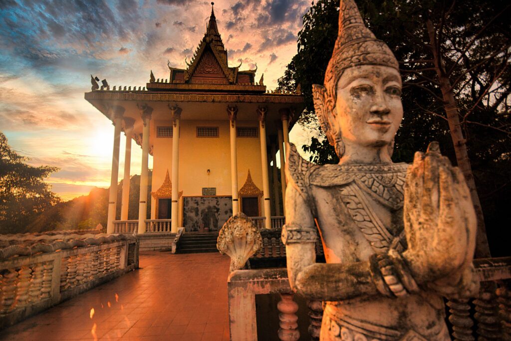 Wat Samathi Pagoda, Kep