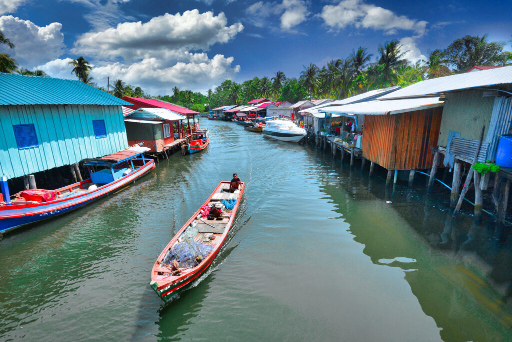 Koh Rong, fishing village