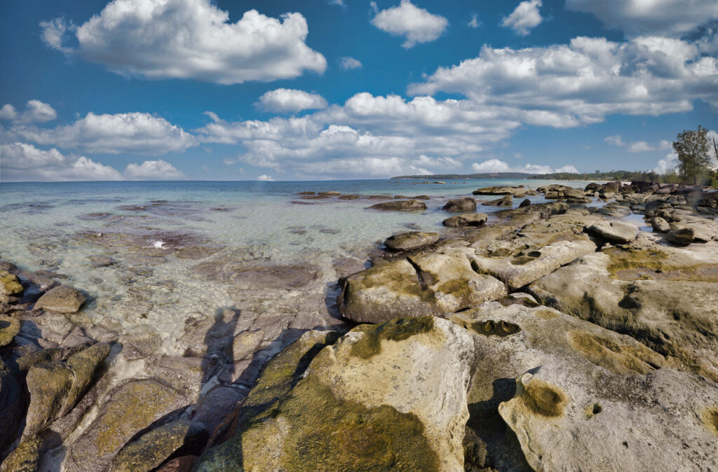 rocks at Pagoda Beach, Koh Rong